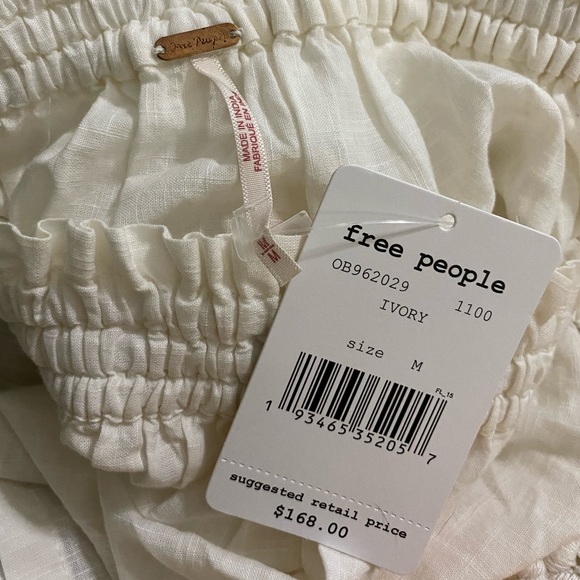 NWT Free People White Sounds of Summer Tunic Top M - Picture 11 of 11